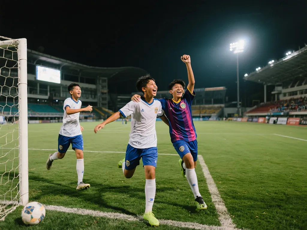 泰国赛场风云：Glo Cup 2025中西部封闭，U13与U15四将鏖战东南亚
